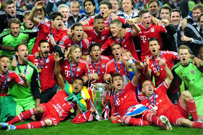 Football - Le Bayern Munich remporte la Ligue des Champions