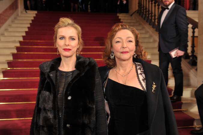 Les actrices Karin Viard et Catherine Frot