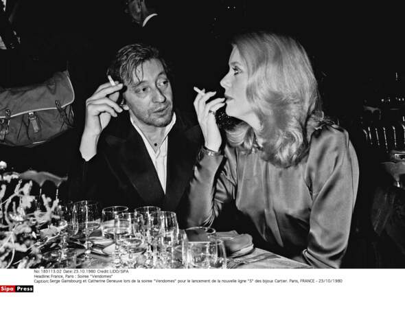 Avec Serge Gainsbourg, Catherine Deneuve a vécu une belle amitié