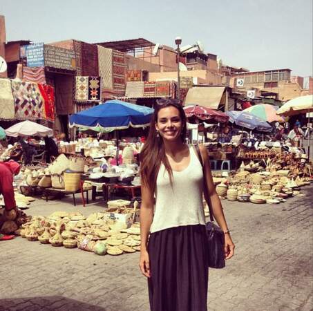 Fini les examens, Marine Lorphelin était au Maroc pour le Marrakech du Rire