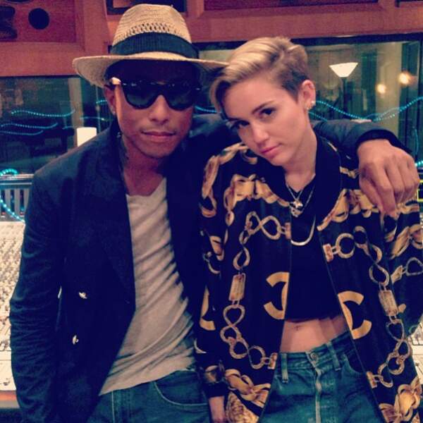 On ne sait pas s'il a twerké avec Miley Cyrus après cette photo. 