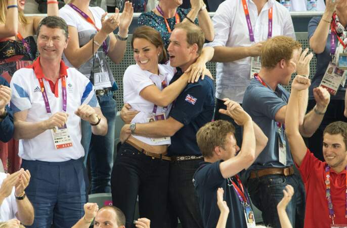 Kate et William stars des Jeux Olympiques de Londres à l'été 2012