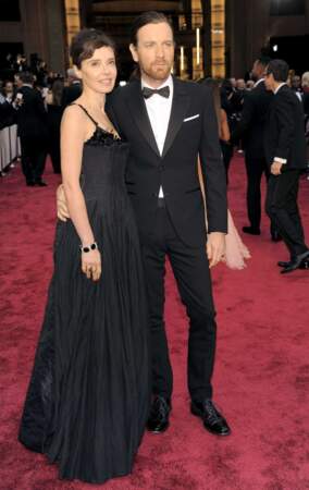 Eve Mavrakis et Ewan McGregor aux Oscars 2014