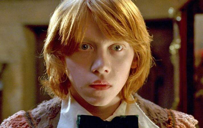 Ron Weasley (Rupert Grint) : Le meilleur ami d'Harry Potter épaule les siens avec bravoure.