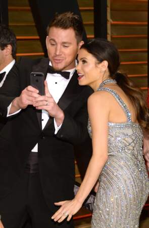 Channing Tatum et Jenna Dewan tentent un petit selfie