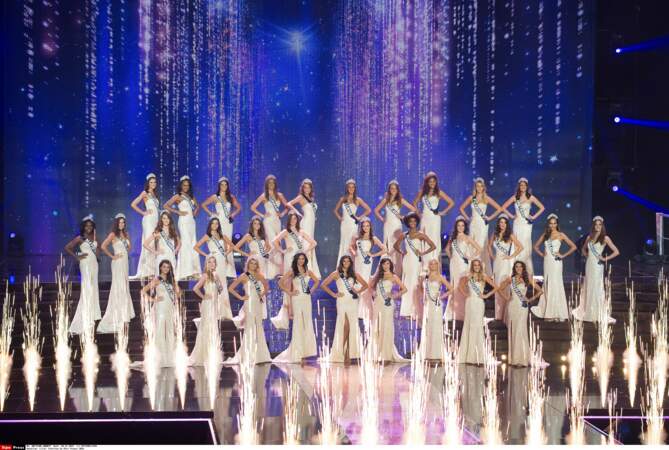 Les 31 Miss régionales ont ouvert la soirée