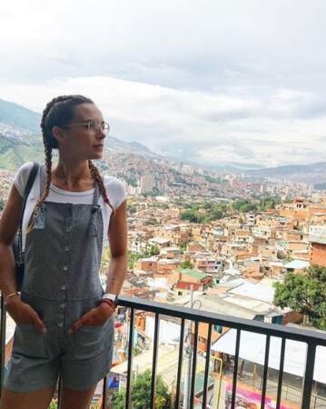 Marine Lorphelin a pris de la hauteur à Medellin en Colombie. 