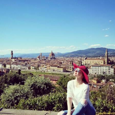A Florence, on pouvait croiser Jessica Chastain... 