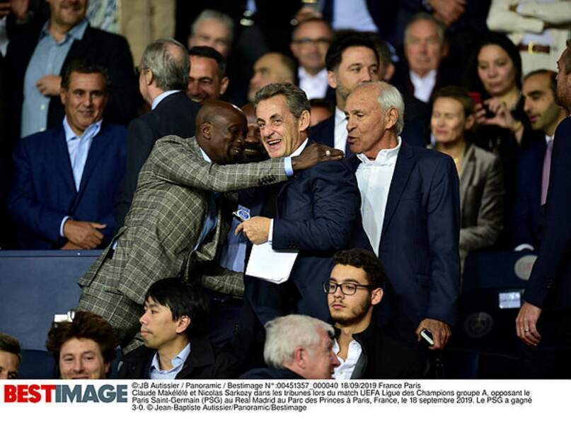 Nicolas Sarkozy ne rate pas un match du PSG