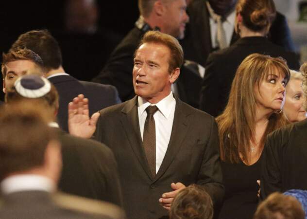 Arnold Schwarzenegger a tenu à être présent