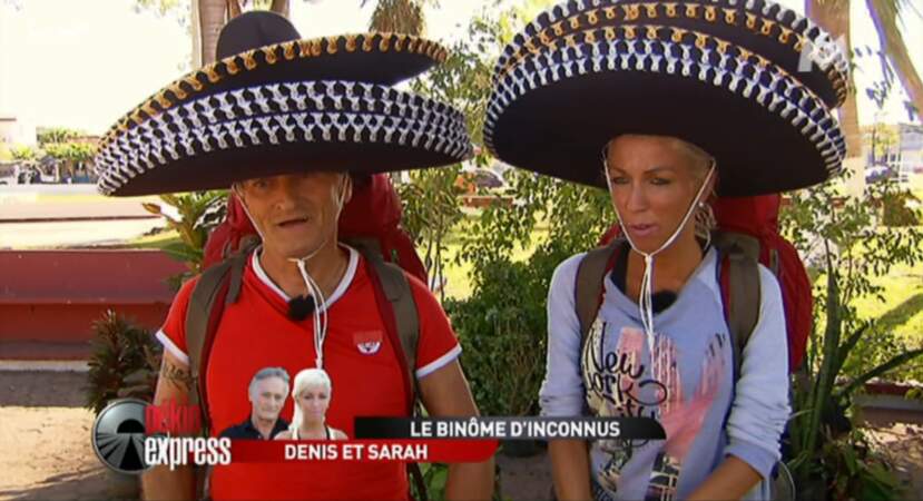 Punition pour Denis et Sarah : ils vont devoir porter 5 sombreros chacun !