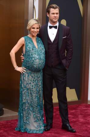 Oh le beau baby-bump ! Peu après, en 2014, Elsa Pataky et Chris Hemsworth devenaient parents de Tristan et Sasha. 