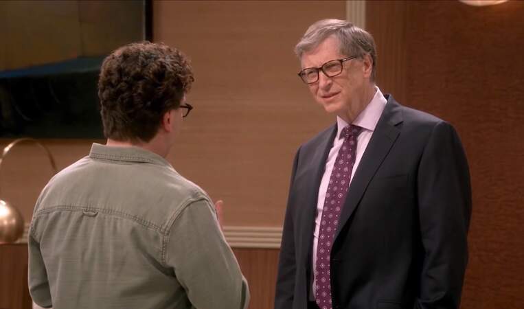 Autre invité de marque : Bill Gates, le créateur de Microsoft