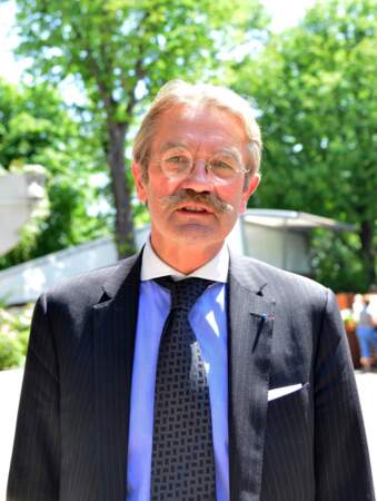 Frédéric Thiriez, le président de la LFP, moustache frétillante.