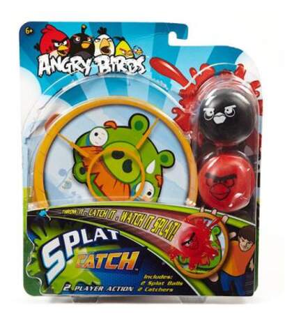 Jeu de raquettes et balles collantes Angry Birds