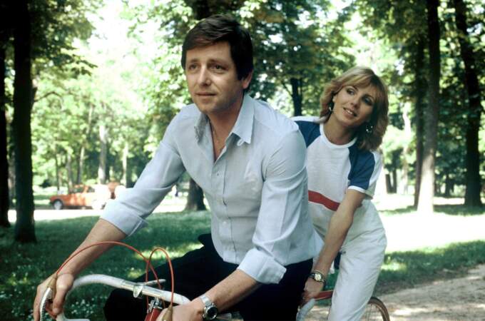 1982 : À bicyclette, la voilà avec Bernard Golay dans l'émission "La Clef sous le paillasson". Elle a alors 34 ans
