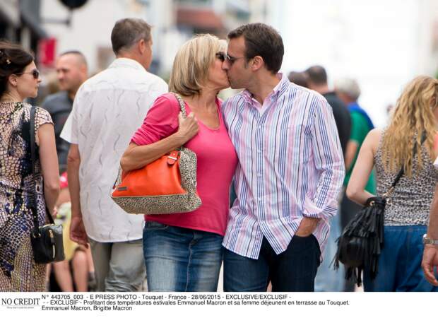 Mariés depuis 2007, Brigitte et Emmanuel Macron se rendent régulièrement au Touquet, où ils ont une résidence