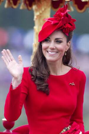 Kate Middleton lors du jubilé de la reine Elizabeth en juin 2012.