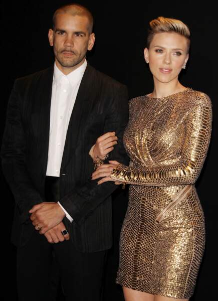 Le journaliste Romain Dauriac et l'actrice Scarlett Johansson, mariés depuis 2014. 