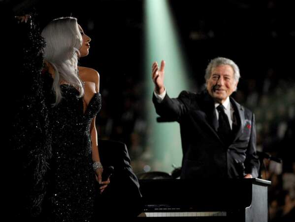 Et voici Lady Gaga, au côté du grand Tony Bennett 