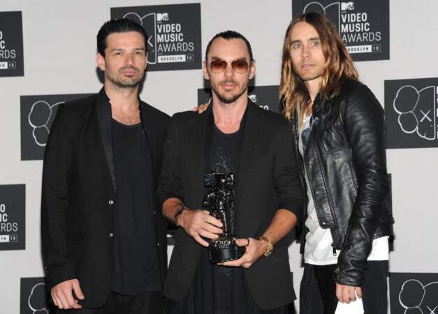 Le groupe rock 30 Seconds to Mars, mené par Jared Leto, est reparti avec une statuette.