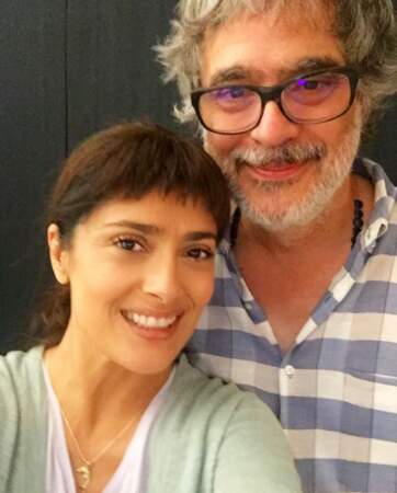 Salma Hayek a changé de coupe pour son nouveau film, Beatriz at dinner de Miguel Arteta.