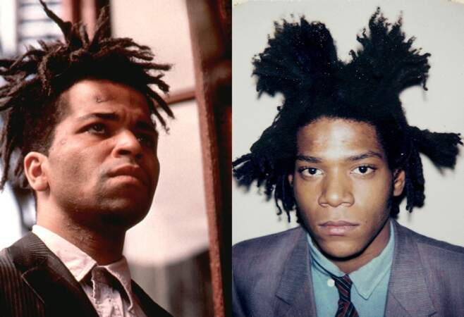 Il est Jean-Michel Basquiat, premier artiste noir à connaître la gloire, mais qui disparait trop tôt