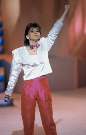 En 1986, Sandra Kim représente la Belgique avec "J'aime la vie"