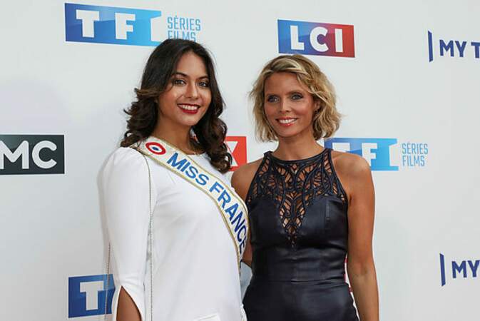 Miss France Vaimalama Chaves ne pouvait pas manquer l'évènement, tout comme Sylvie Tellier