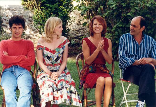LES SENTIMENTS (2002) : Elle se fond à merveille dans ce formidable quatuor d'acteurs