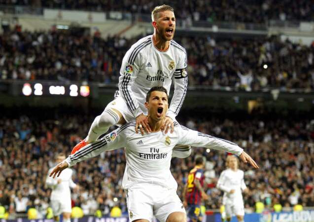 Le troisième but du Real donne des ailes à Ronaldo et Ramos !