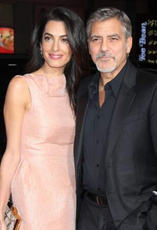 George Clooney (55 ans) et Amal Clooney (39 ans).