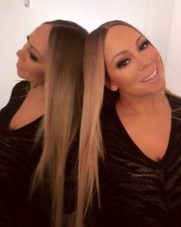 Mariah Carey n'a toujours pas compris le principe d'un miroir 