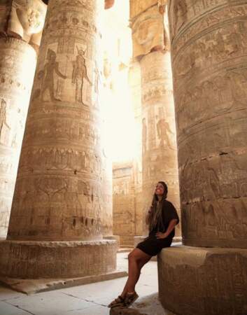 Alicia Keys rayonne en Egypte 