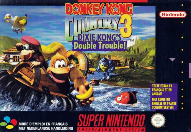 Donkey Kong Country 3 : Dixie Kong's Double Trouble - Super Nintendo (1996)