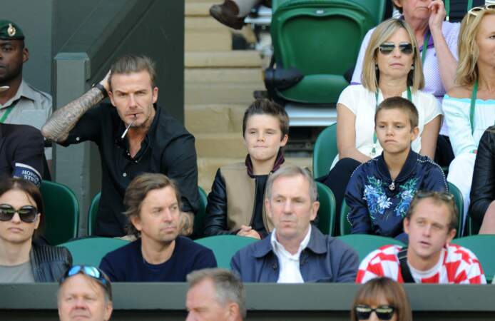 David Beckham a embarqué Romeo et Cruz... portraits crachés de leur papa