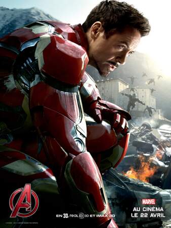 Robert Downey Jr. est Iron Man