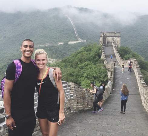 Le couple multiplie les voyages en amoureux. De la Grande Muraille de Chine...