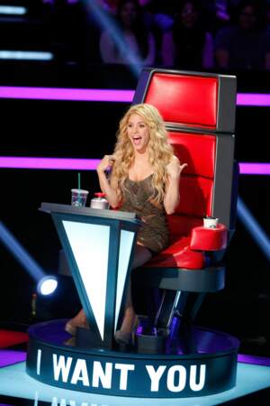 La jolie Shakira va entamer sa troisième saison sur The Voice USA !  