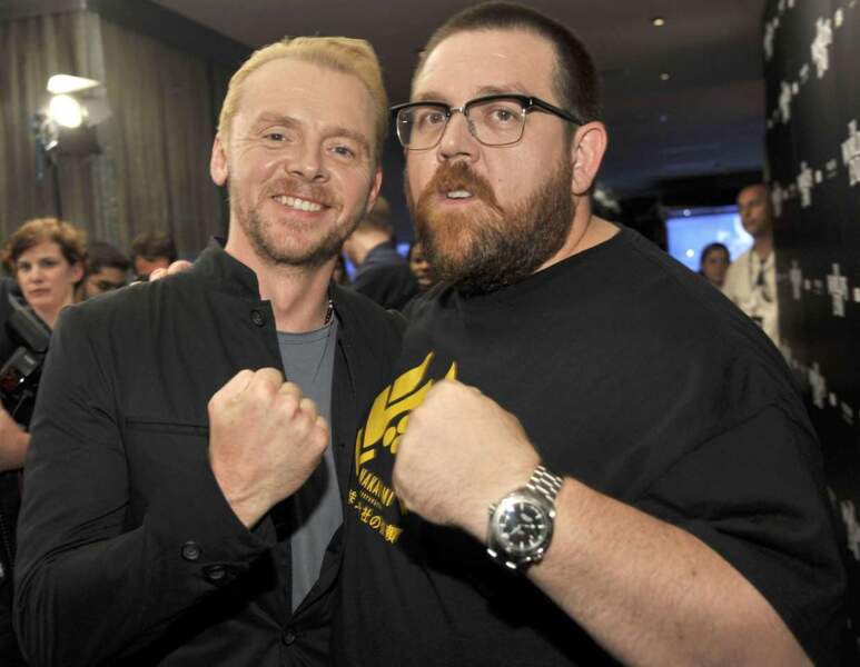 Les voici : Simon Pegg et Nick Frost ! 