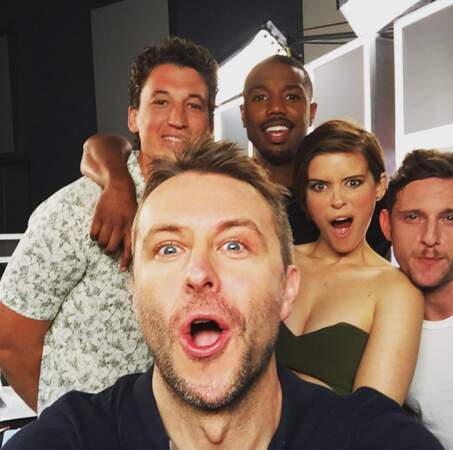 Un célèbre internaute américain fan de cinéma et de séries a eu son selfie avec les 4 (nouveaux) Fantastiques