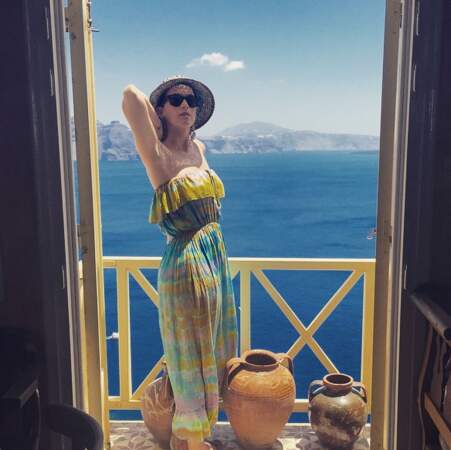 Katy Perry nous a offert une vue à couper le souffle depuis la Grèce.