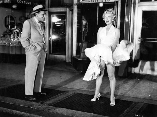La robe de Marilyn Monroe dans 7 ans de réflexion... Simplement culte !