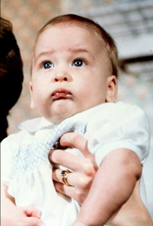 Le prince William quelques jours avant son premier Noël en 1982