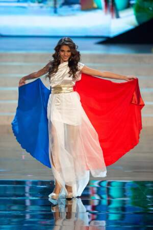 Marie Payet a dignement représenté les couleurs du drapeau français
