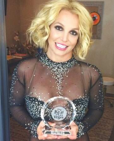 Britney a eu un prix mais ce n'est pas pour sa coupe de cheveux !