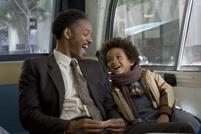 2006. Will Smith donne la réplique à son fils Jaden dans A la recherche du bonheur