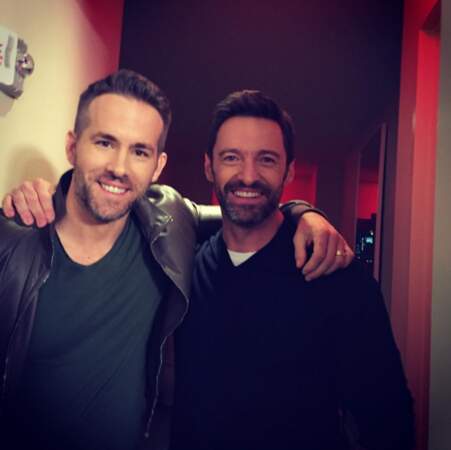 C'est aussi touchant que cette photo souvenir entre Ryan Reynolds et Hugh Jackman. 