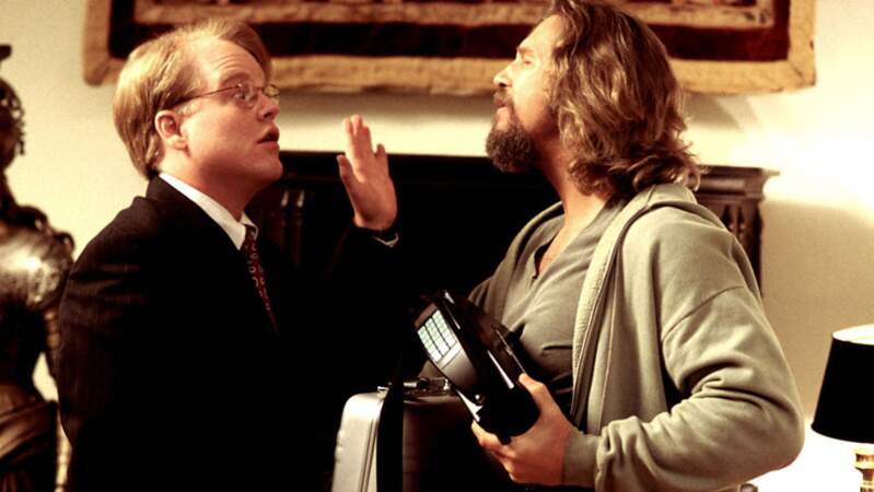 Philip Seymour Hoffman et Jeff Bridges dans The Big Leboswki (1998)
