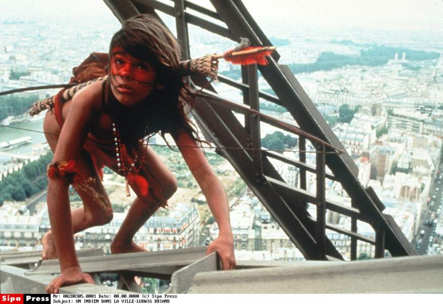 "Un indien dans la ville" escaladant la tour Eiffel ? Mission accomplie en 1994 pour Ludwig Briand !